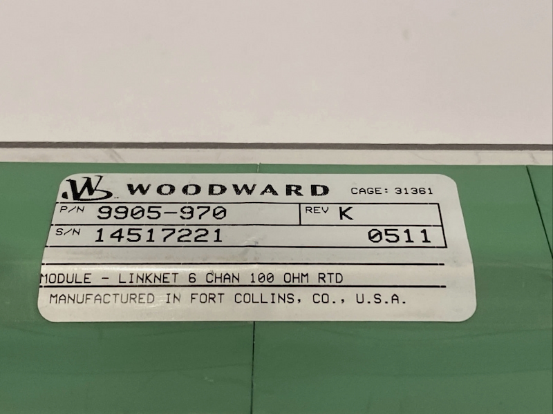 Woodward 9905-970 Woodward 9905-970