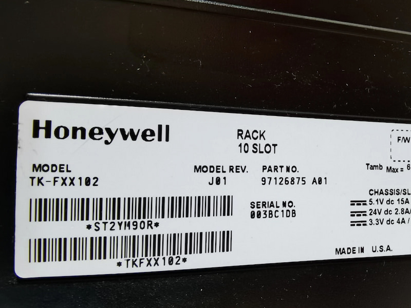 Honeywell TK-FXX102