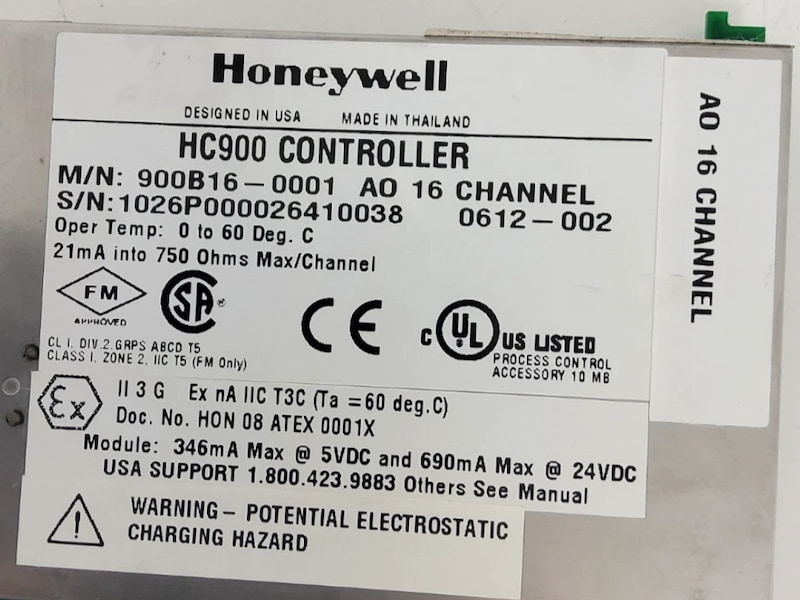 Honeywell 900B16-0001