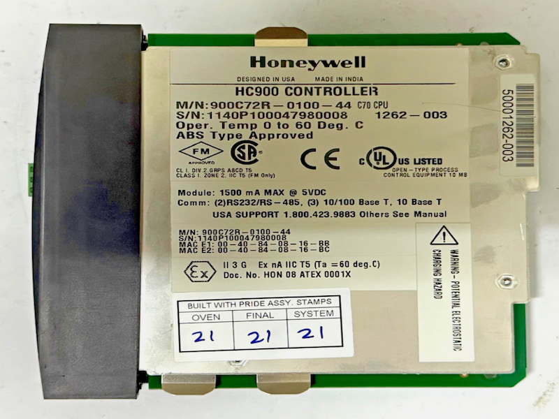 Honeywell 900C72R-0100-44