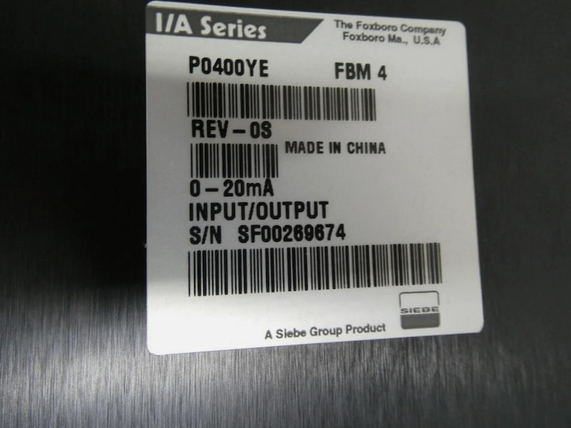 Foxboro P0400YEFBM4